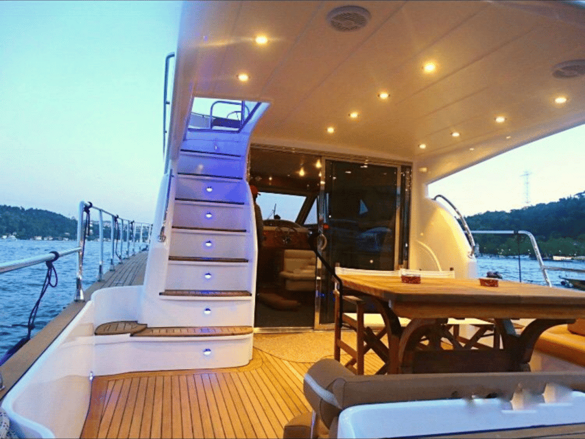 Istanbul: Private Bosphorus Tour On Luxury Yacht - Practical tips so you don’t lose time on a short cruise