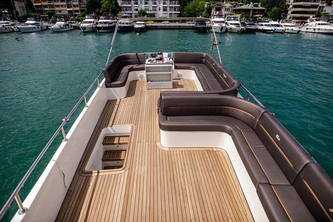 Istanbul: Private Bosphorus Tour On Luxury Yatch - Ortaköy Beach: street-food vibes with the bridge in your frame