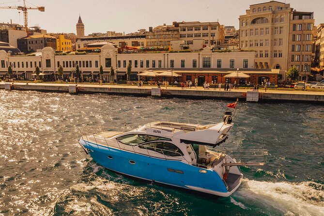Istanbul Private Luxury Yacht on Bosphorus 14 mt 46feet - Galataport pass: old port meets modern waterfront