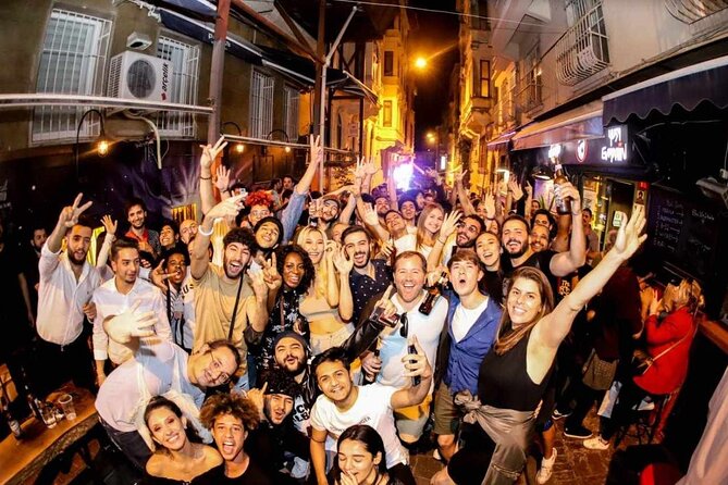 Istanbul Pub Crawl: Shots & Stories - How the venue hops run: 3 to 4 stops, about an hour each