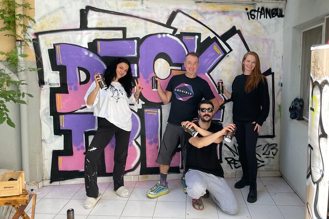 Istanbul Street Art Experience with Local Artists at Home Garden - Spray Cans on the Wall: The Part That Feels Like the Whole Point