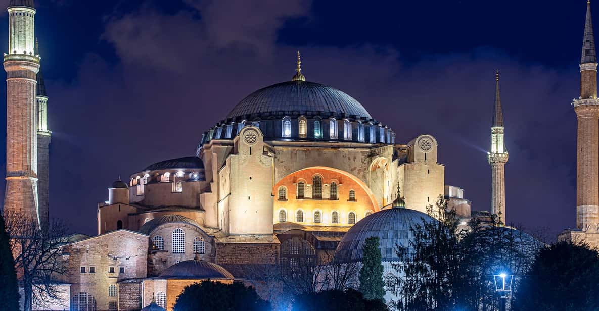 Istanbul: Tour of Hagia Sophia and Blue Mosque By Night - Why this evening Hagia Sophia and Blue Mosque route feels smarter