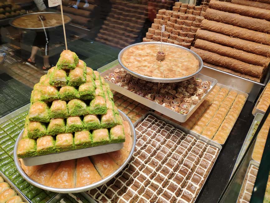 Istanbul: Turkish Cuisine Walking Food Tour with Guide - Wine break in a historic setting: slow down, then sprint again