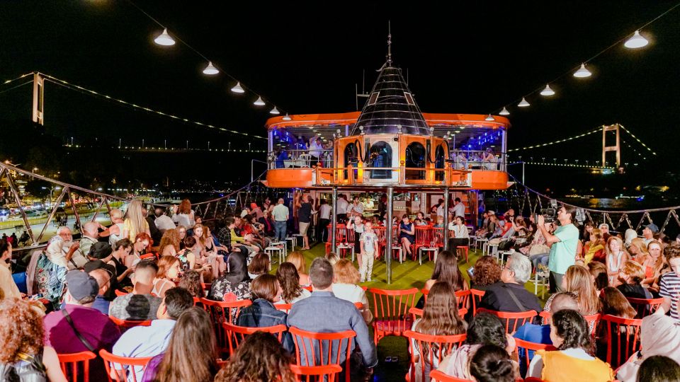Istanbul: Turkish Night on the Bosphorus Dinner Cruise - Cruising the Bosphorus After Dark: Two Continents, One Schedule
