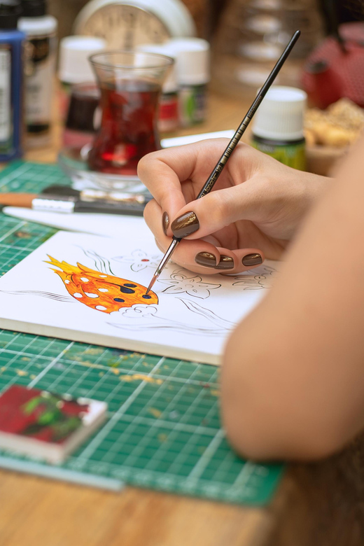 Istanbul: Turkish Tile Painting & Ceramic Workshop w/ Snacks - A 3-hour Istanbul studio break, not a museum stop