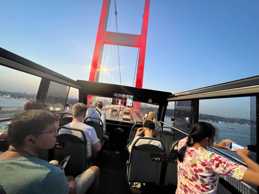Istanbul: Two Continents Evening Bus Tour with Commentary - Who should book this Istanbul evening bus tour