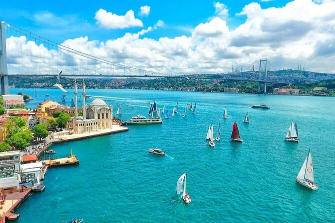 Istanbul Two Continents Tour with Lunch and Bosphorus Cruise - Çamlıca Mosque: Modern Scale, Clear Design, Great Views