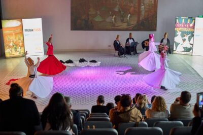 Istanbul: Whirling Dervish Ceremony next to Hagia Sophia - Where you meet: the giant white wooden house by Basilica Cistern
