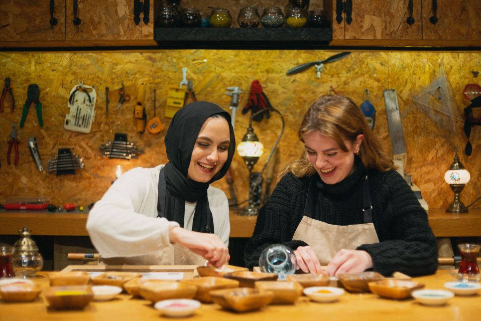 Istanbul:Original Turkish Mosaic Lamp Workshop w/ Snacks - Tips to Get the Most Out of Your Mosaic Lamp Session