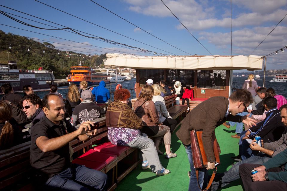 Morning Bosphorus Cruise and Spice Bazaar - The Bosphorus cruise: Rumeli Hisari, the Bridge, and the Europe–Asia line