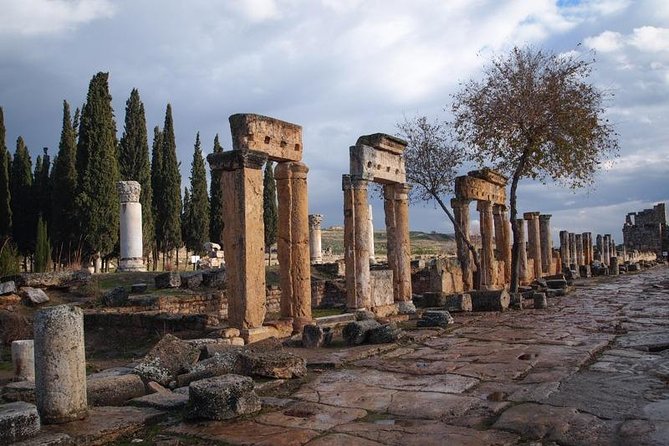 Pamukkale Day Tour From Istanbul /w flight - Hierapolis Ruins: Odeon, Roman Baths, and Theatre in One Hour