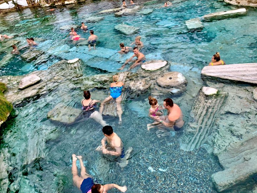 Pamukkale Day Tour With Flights and Transfers from Istanbul - Karahayit Thermal Springs: Red Mineral Color and Real Steam