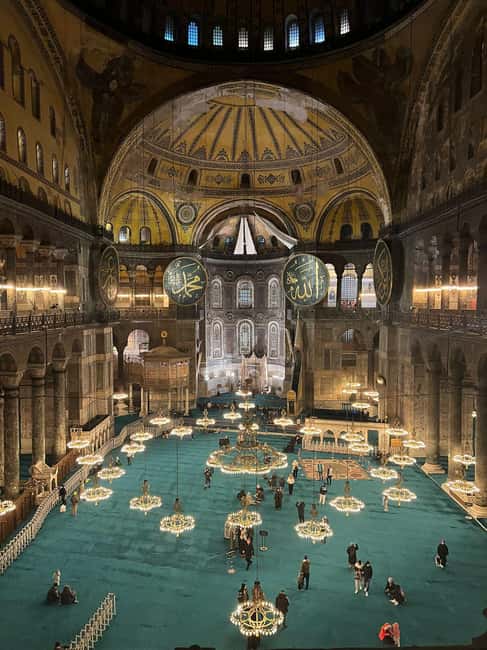Premium Line : Private Istanbul Tour : All Inclusive Package - Hagia Sophia: the dome, the mosaics, and the reason it still shocks people