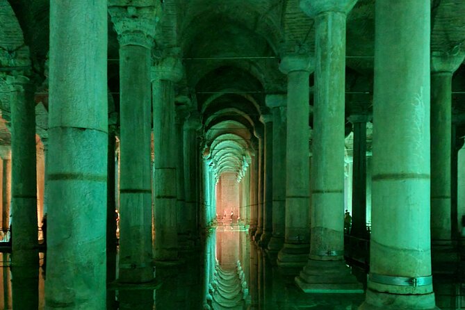 Private Guided Tour in the Old City of Istanbul - Basilica Cistern: a Roman water vault with Medusa faces
