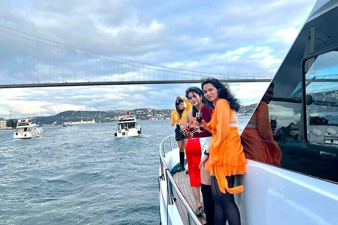Private Luxury Yacht Cruise in Istanbul Bosphorus - Bosphorus Bridge: The Strait’s Most Recognizable Connection