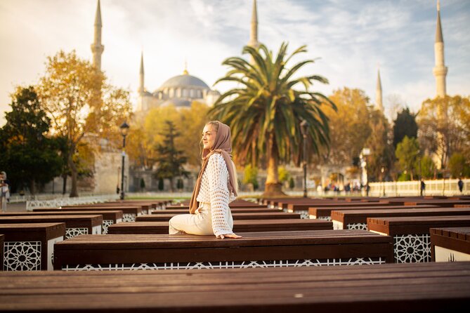 Private Photoshoot in Istanbul – Capture Your Memories - Hagia Sophia and the Blue Mosque: grand interiors and the most photogenic “square”