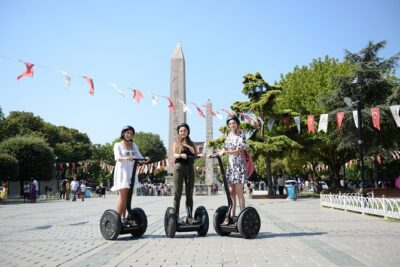 Segway Istanbul Old City Tour - Afternoon - Setup and gear: helmets, headset audio, and rain-ready clothing