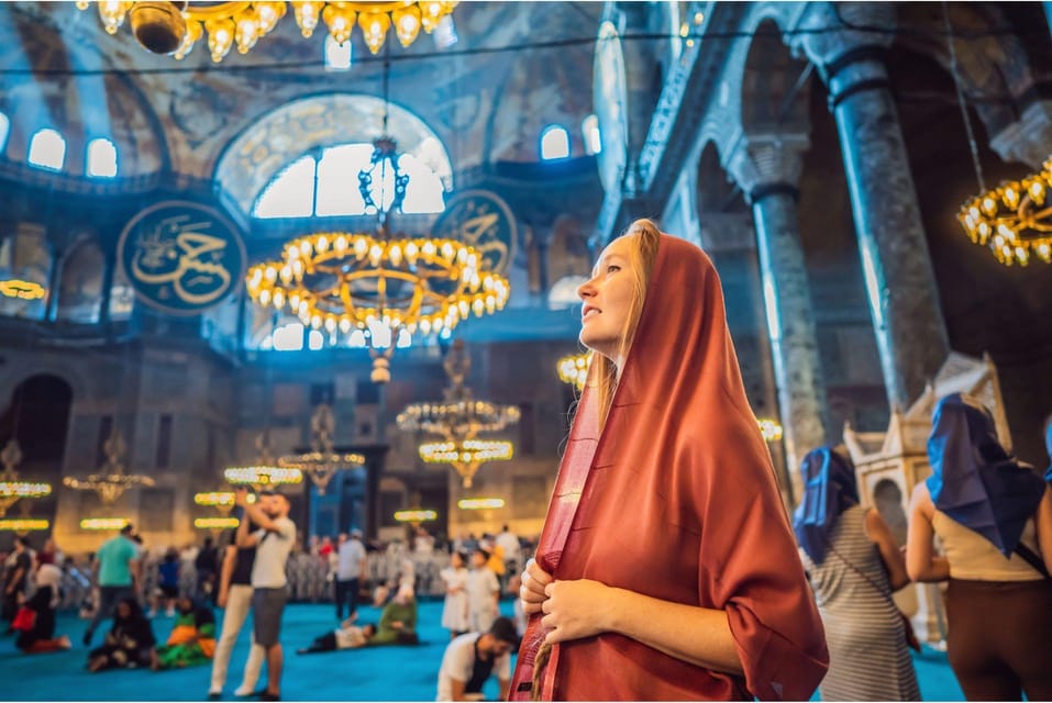 Skip-the-Line Hagia Sophia Digital Tickets w/Audio Guide - Where to enter: the tourist entrance near Topkapi Palace