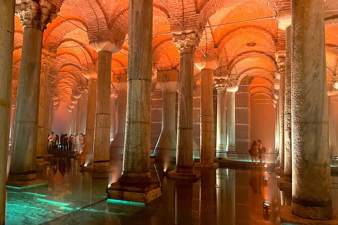 Skip-the-Line Ticket to Basilica Cistern - The Highlights You Should Hunt For: Columns, Medusa Heads, and the Crying Column