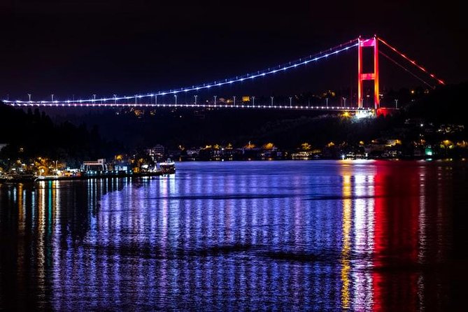 Stage Front Bosphorus Dinner Cruise with Pickup & Drinks included - Onboard experience: food, drinks, and entertainment level