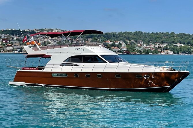 Sunset / Noon Bosphorus Cruise by Private Yacht - Ortaköy Mosque and the Istanbul Bridge: classic architecture from water