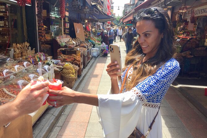 Taste of Turkey on Two Continents: From European Istanbul to Asian Kadikoy - Spice Bazaar area: enjoy the flavors, but keep your guard up