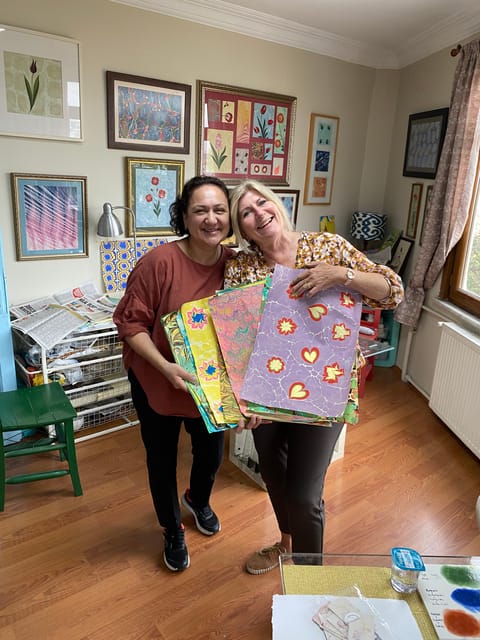 Turkish Marbling Paper Ebru Art Workshop - Art-Making With Bosphorus Views: Why It Feels Like Meditation