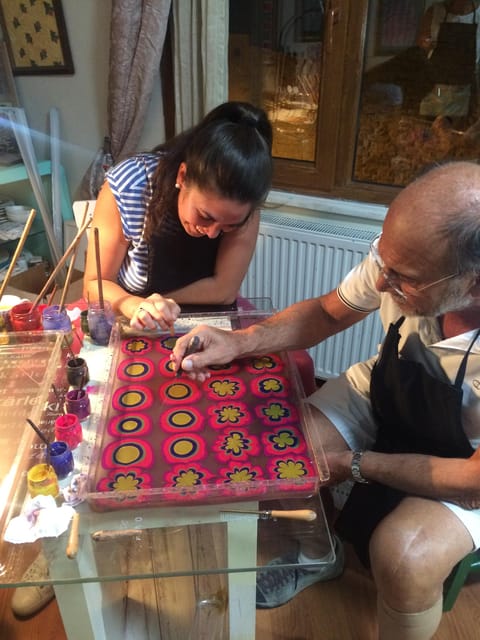 Turkish Marbling Paper Ebru Art Workshop - What You Take Home: Drying Time and Keepsake Strategy